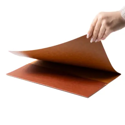 فولدر سه‌لتی چرم ترمو مناسب مدارک A4